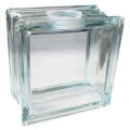 80MM CLEAR AND COLOR GLASS BLOCK WITH HOLE